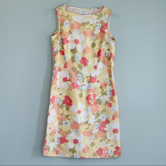 Liz Claiborne Dresses & Skirts - LIZ CLAIBORNE Lizwear Floral Sheath Dress 4P